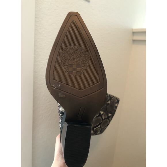 Vince Camuto Gravana Snakeskin Knee High Boots - 5 1/2 M - Picture 11 of 12